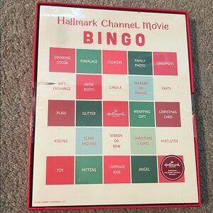 Hallmark Channel Christmas Movie BINGO Card Pack Of 100